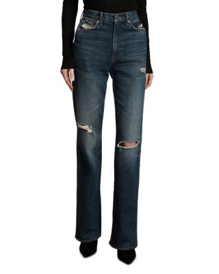 Dylan High Rise Straight Jeans in City Lights