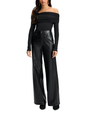 Kasey Faux Leather Jeans