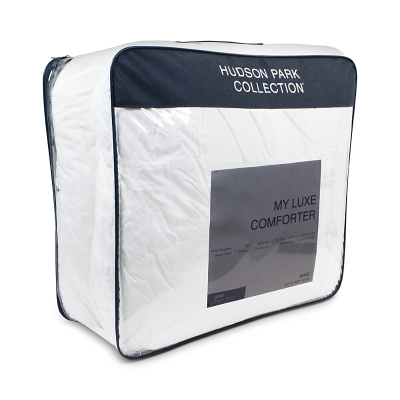 Hudson Park Collection Bloomingdale's My Luxe Asthma & Allergy Friendly Lightweight Down Comforter, King - Exclusive In White