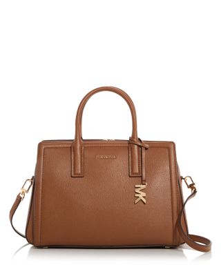 Laila Medium Leather Satchel