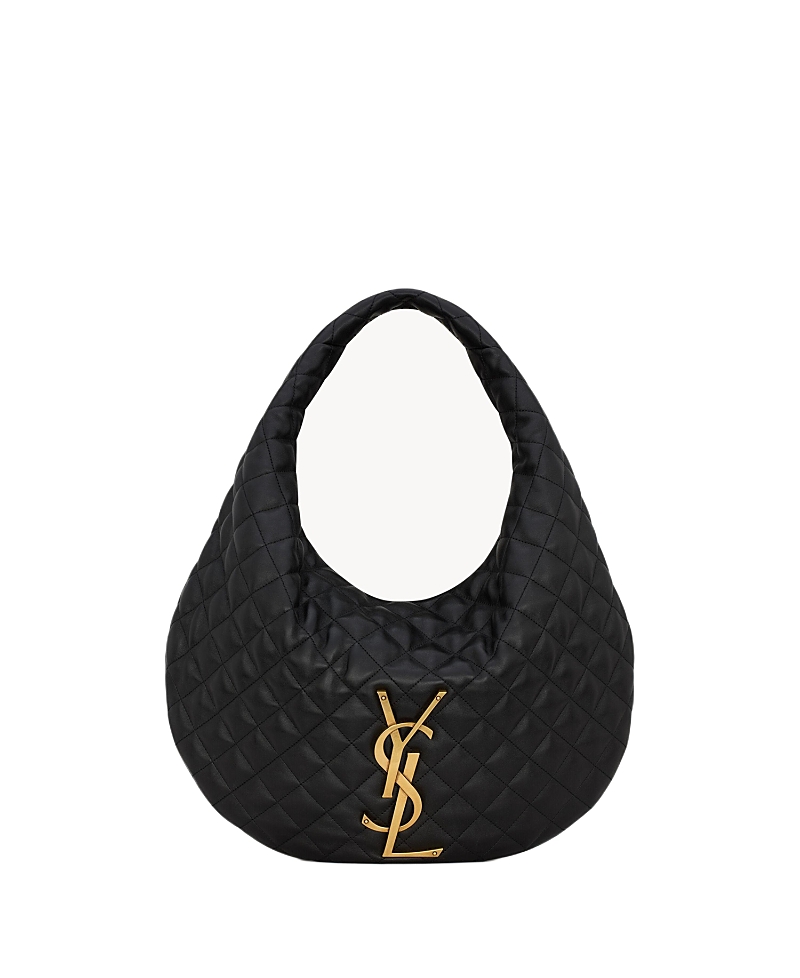 Saint Laurent Icare Hobo In Quilted Nappa