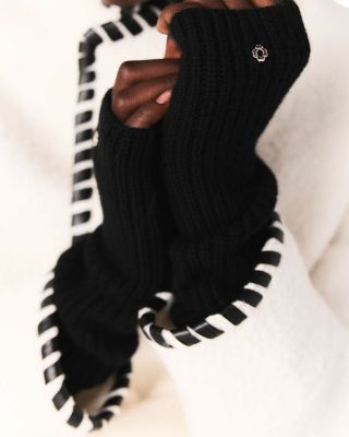 Lined Coat with Contrasting Ribbon