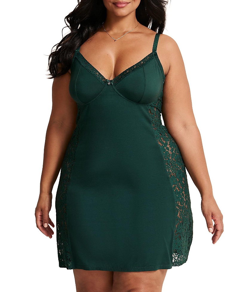 Adore Me Kamryn Slip In Green