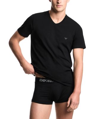 V-Neck Stretch Tees, 2-Pack