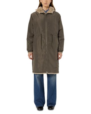 Mayline Reversible Faux Fur Parka