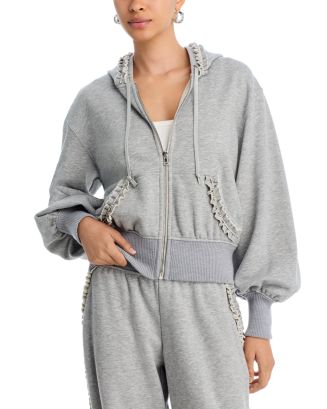 Cinq à Sept Maddie Zippered Hoodie | Bloomingdale's Women