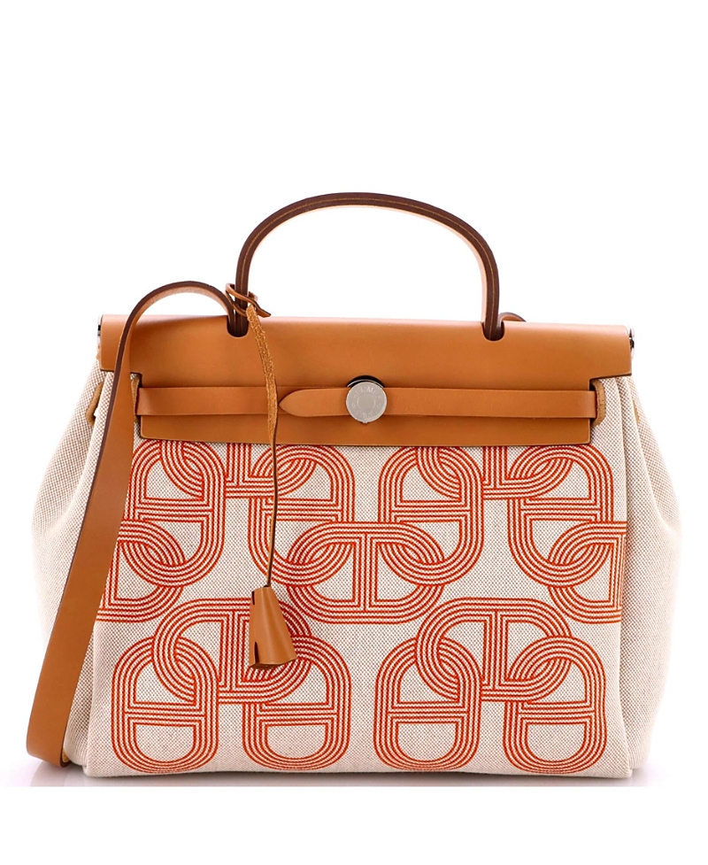 Pre-owned Pre-owned Hermes Hermes 31 Herbag Zip Circuit 24 Vache Hunter And Leather In Neutral