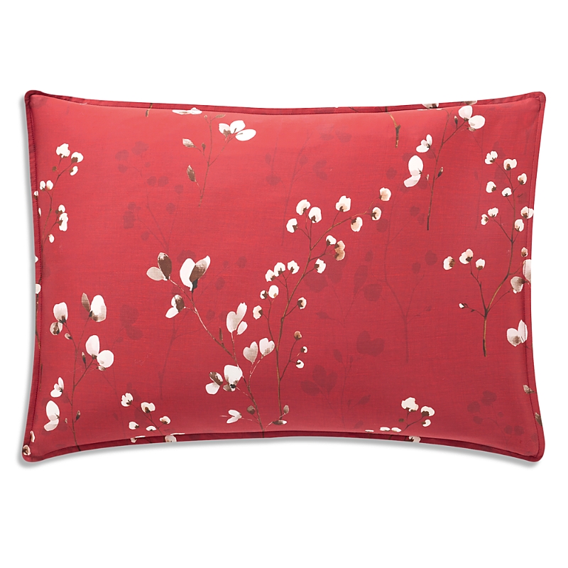 Anne De Solene Minimaliste Sham, Standard In Red