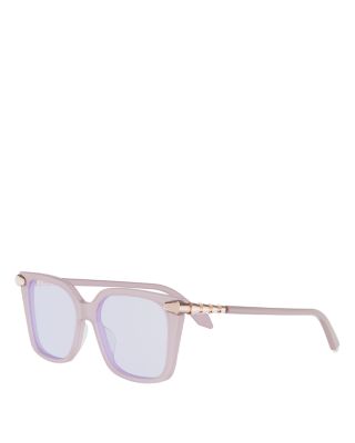 Serpenti Viper Square Eyeglasses, 53mm