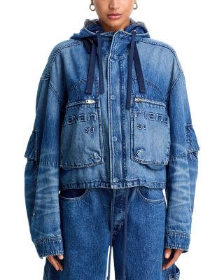 Cropped Cargo Jacket