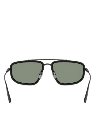 B.zero1 Rectangular Sunglasses, 57mm