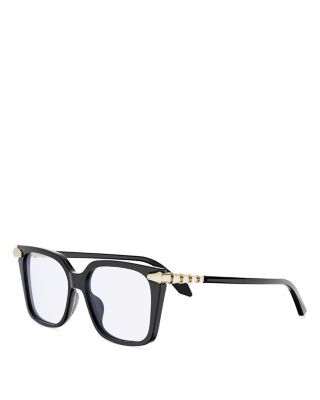 Serpenti Viper Square Eyeglasses, 53mm
