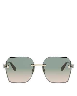 Serpenti Forever Square Sunglasses, 58mm