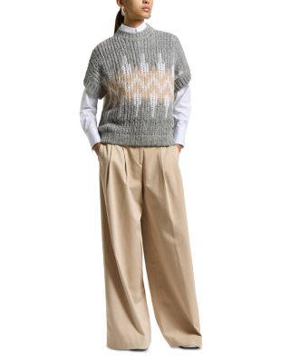 Short Sleeve Knitted Sweater