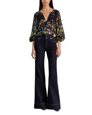 Thalia Long Sleeved Button Down Blouse