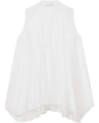 Women's Sheer Pleat Detail Top