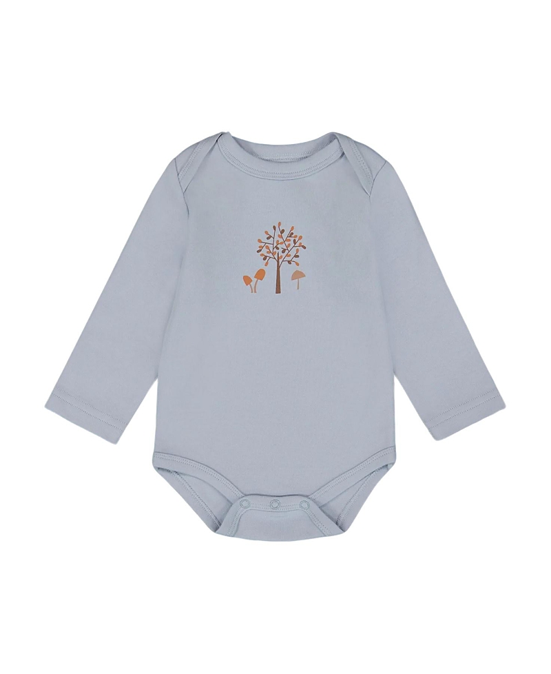 Deux Par Deux Boys' Organic Cotton Onesie - Baby In Blue