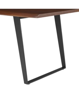 Viggo 60" Live Edge Acacia Wood Acacia Wood Dining Table
