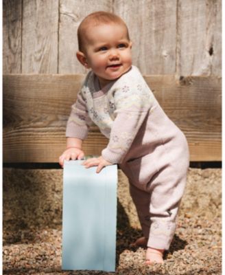 Girls' Jacquard Knitted Romper - Baby