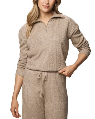 Sweater Soft Quarter Zip Sweatshirt
