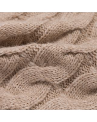 Serena Cable Knit Crewneck Sweater