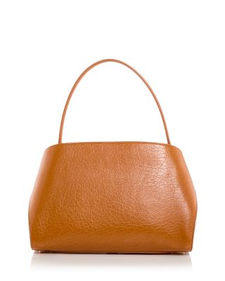 Hug Leather Top Handle Bag