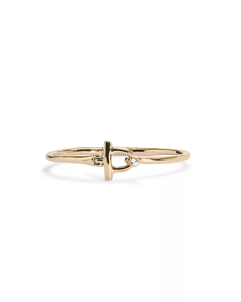 UNOde50 White Topaz Bangle Bracelet