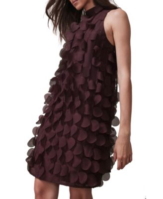 Women's Applique Mini Shift Dress