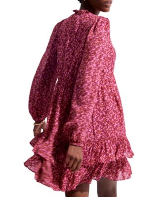 Women's Floral Print Mini Dress