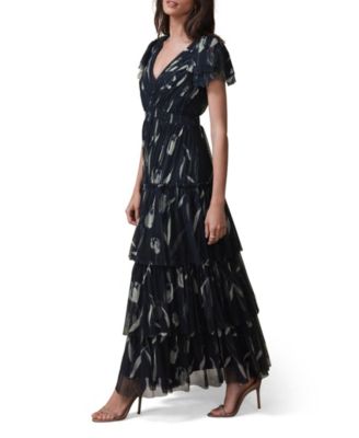 Women's Ruffle Maxi Dress