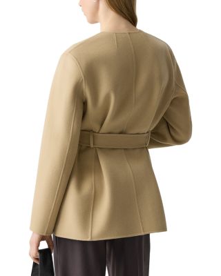 Wool & Cashmere Wrap Jacket 