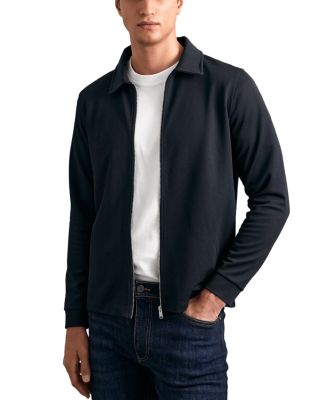 Bailey Textured Zip Front Shirt
