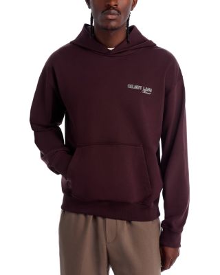 Relaxed Fit Graphic Ski Hoodie
