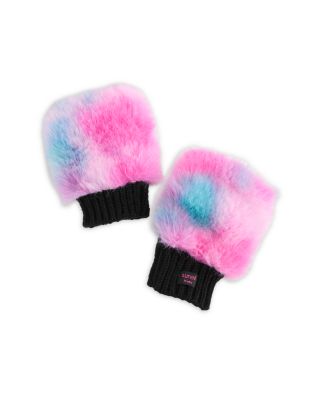 Girls' Fingerless Texting Mittens - Big Kid