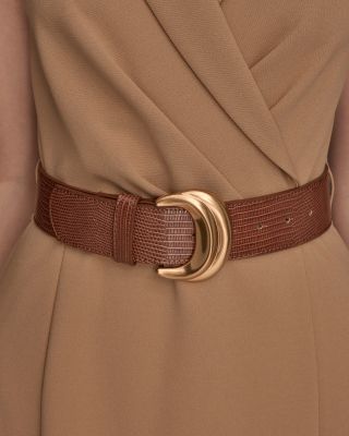 Sleeveless Belted Jacket Dress 