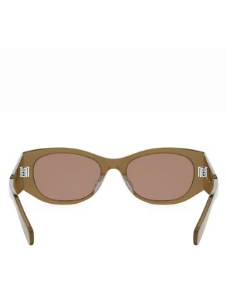 3 Dots Rectangle Sunglasses, 54mm