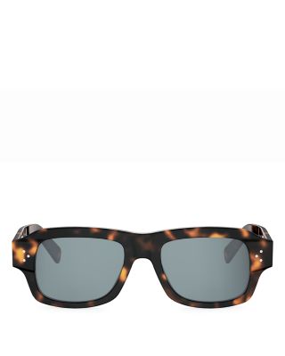 3 Dots HD Rectangle Sunglasses, 53mm