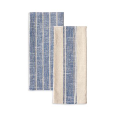 Firenze Natural Washed Dish Towels, Set of 2