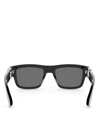 DiorOblique S3I Rectangle Sunglasses, 52mm