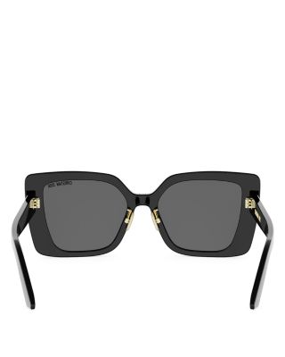 DiorMidnight S5I Square Sunglasses, 55mm