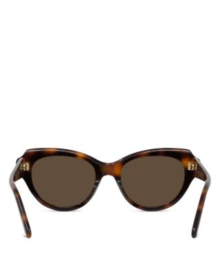 Slim Geometric Sunglasses, 53mm