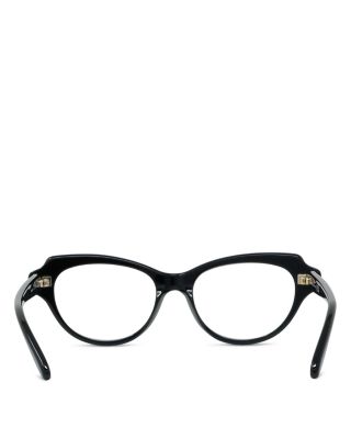 Slim Geometric Eyeglasses, 52mm