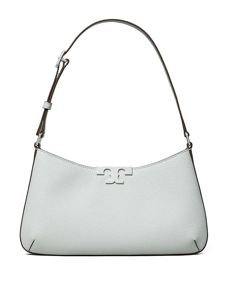 Tory Burch Eleanor Soft Leather Slim Shoulder Bag In Blue