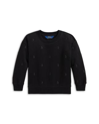 Girls' Polo Pony Fleece Sweatshirt - Little Kid