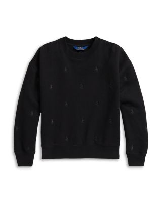 Girls&#39; Polo Pony Fleece Sweatshirt - Big Kid