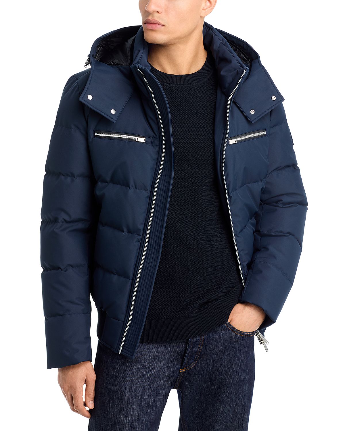 Moose Knuckles Cloud Down Bomber Jacket