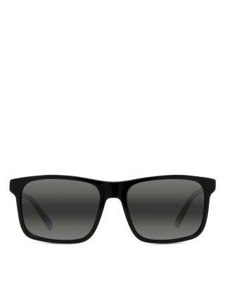 Belvedere 01 Rectangle Sunglasses, 57mm