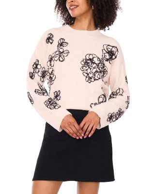 Embroidered Crewneck Sweater