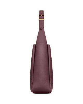 Le 5 A 7 Supple Large Shoulder Hobo Bag In Grained Leather