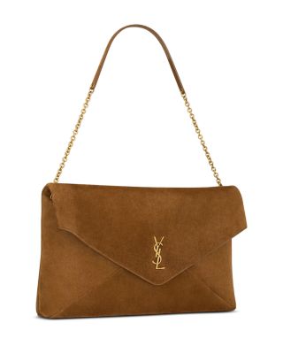  Cassandre Xxl Pouch on Chain in Suede